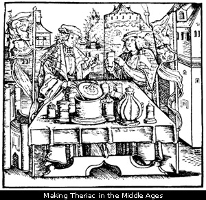 Making Theriac in the Middle Ages